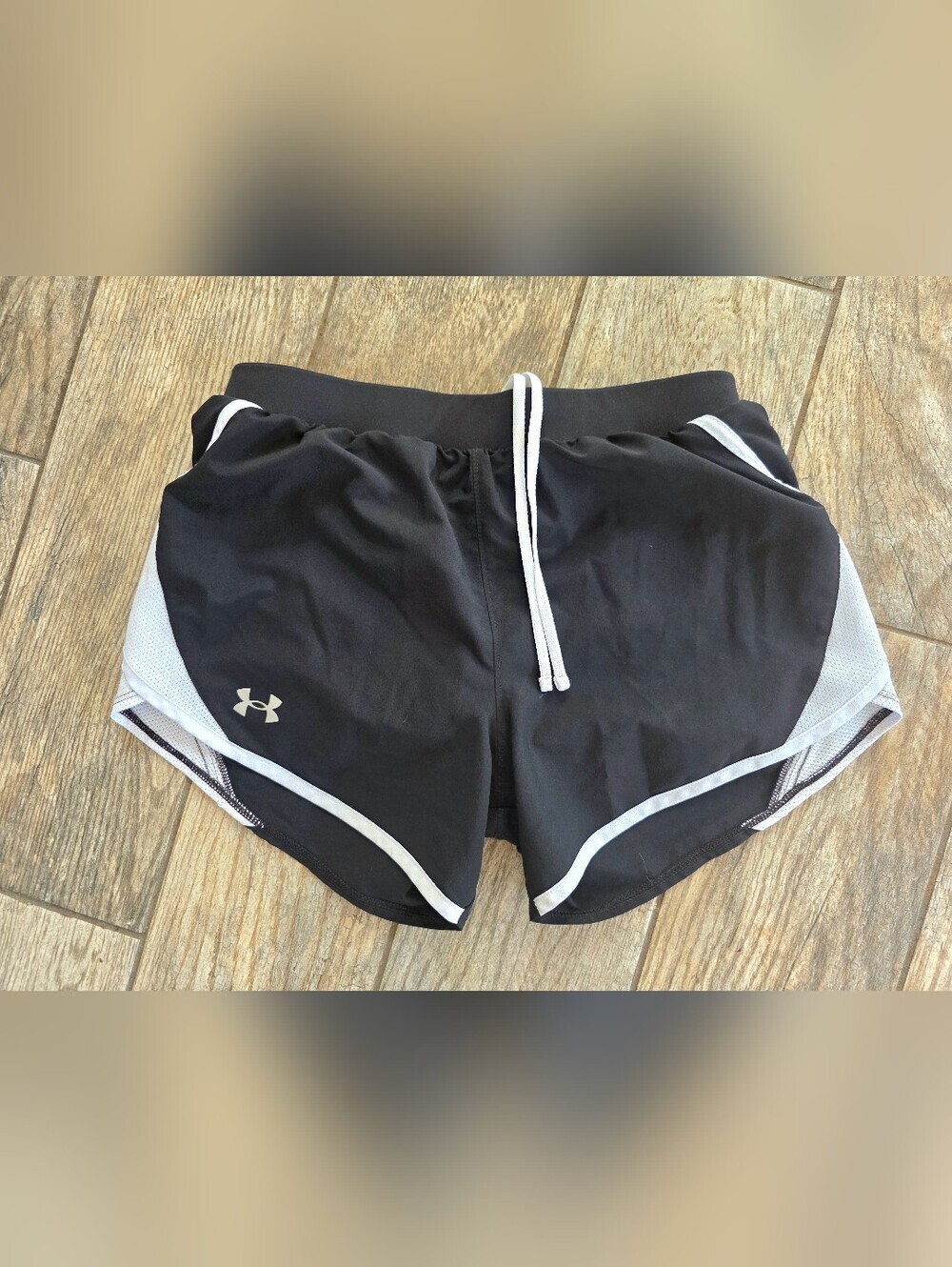 Under Armour Black Athletic Running Shorts Heatgear Sz XS